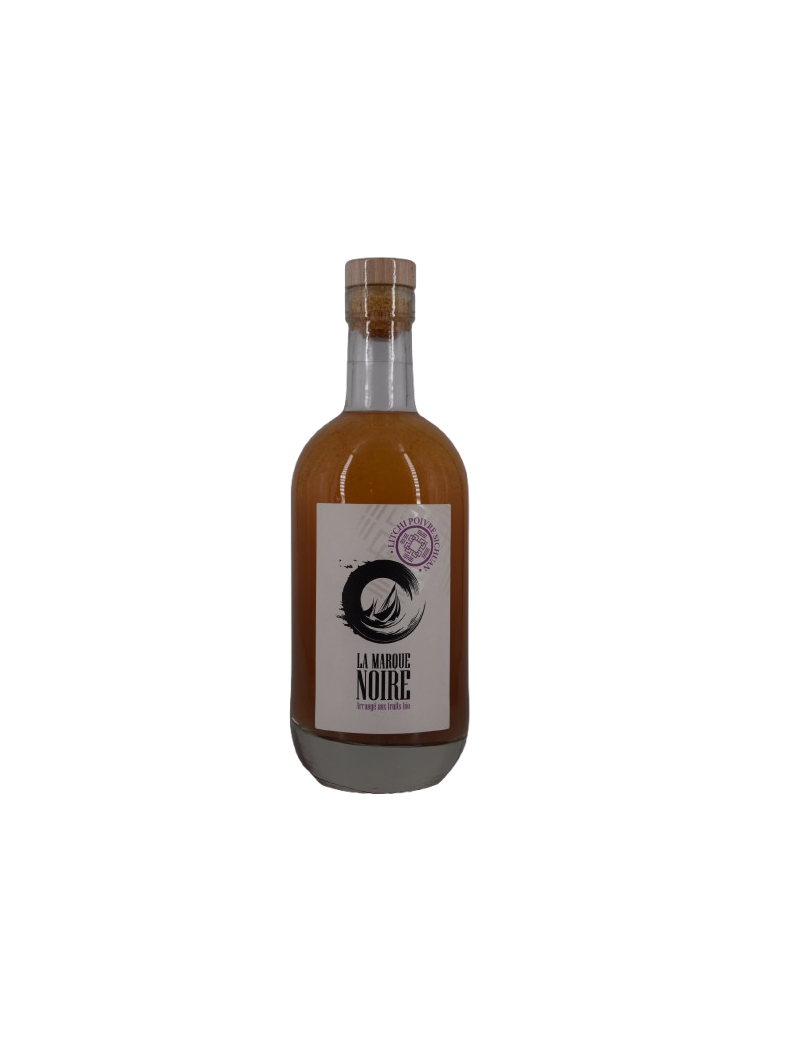 ARRANGÉ LITCHI-POIVRE SICHUAN RHUM LA MARQUE NOIRE 0.7 L