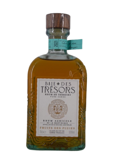 FRUIT DES PLUIES RHUM BAIE DES TRÉSORS  