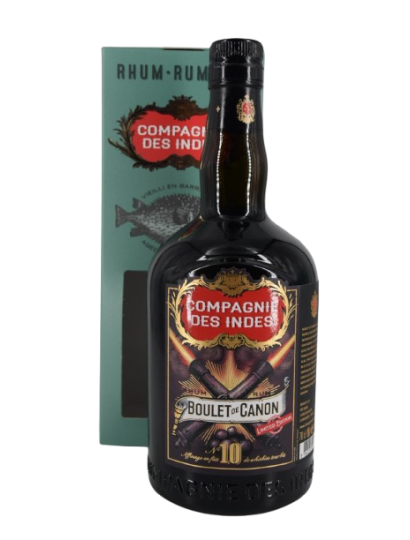 BOULET DE CANON N°10 RHUM COMPAGNIE DES INDES