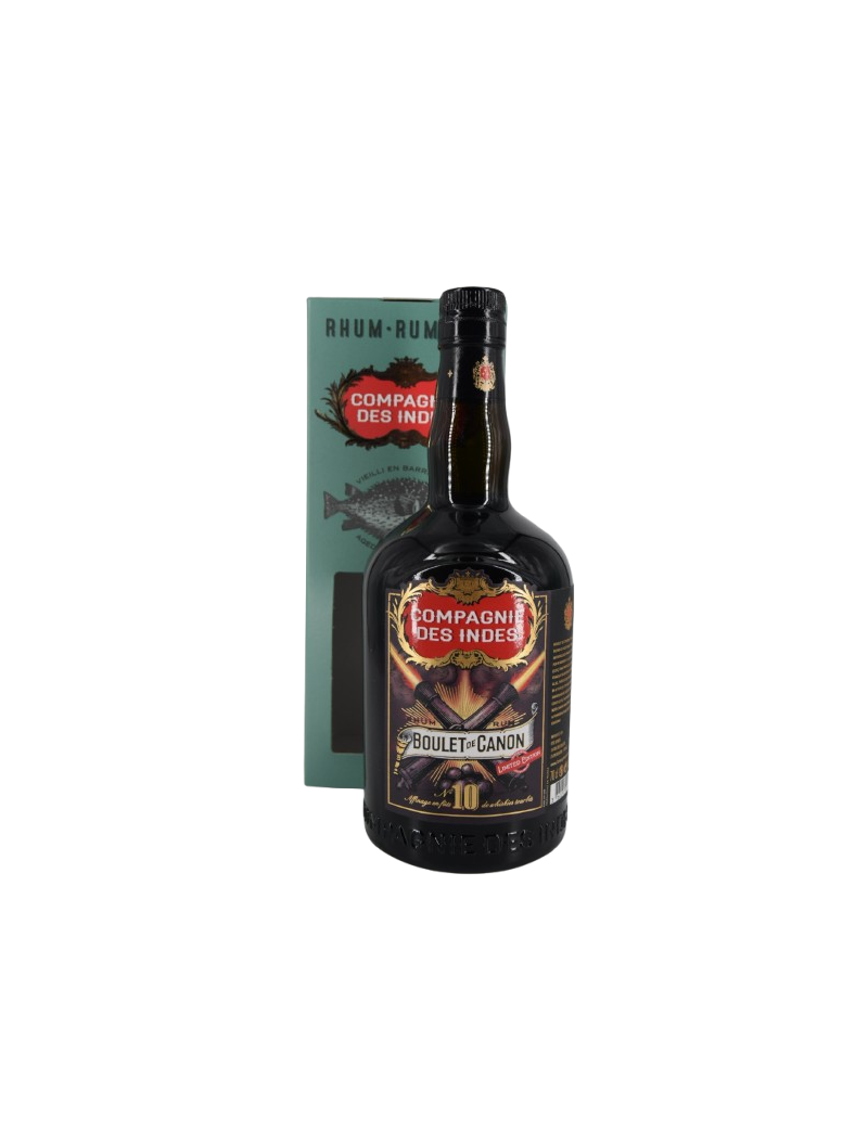 BOULET DE CANON N°10 RHUM COMPAGNIE DES INDES