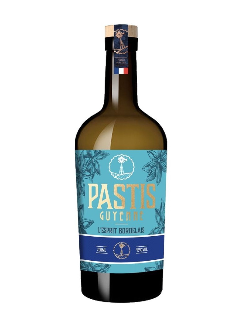 PASTIS L'ESPRIT BORDELAIS DISTILLERIE GUYENNE 0.7 L